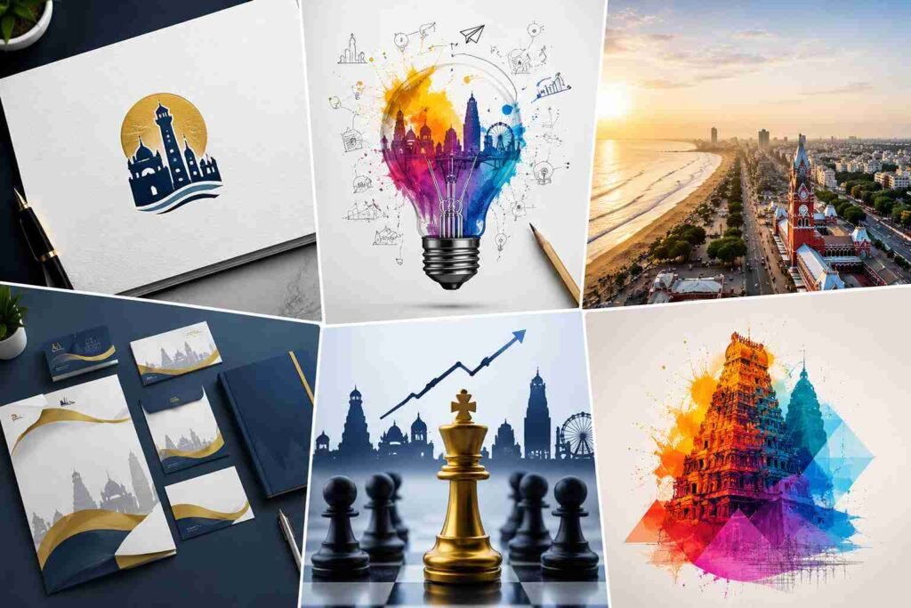 Best Website Design Company Madurai create image for Digital marketing in Chennai in creative ways give without footer and text in banner size