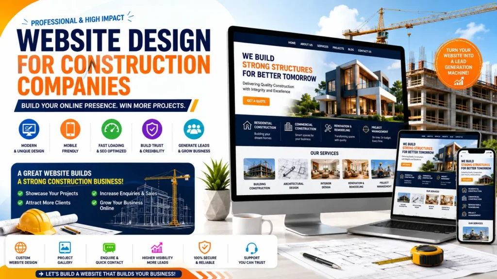 Best Website Design Company Madurai Website Design for Construction Companies Madurai