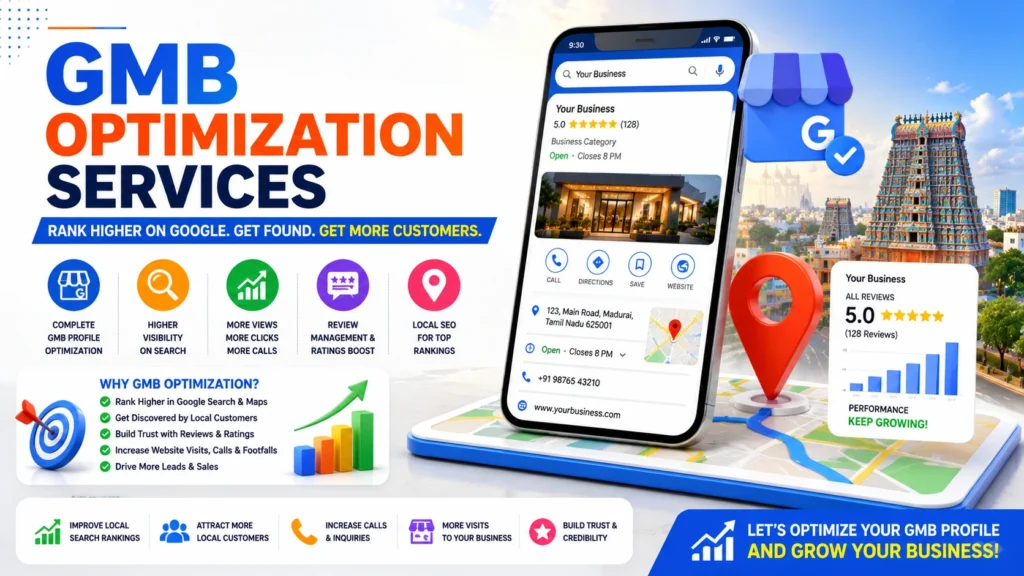 GMB Optimization Services Madurai