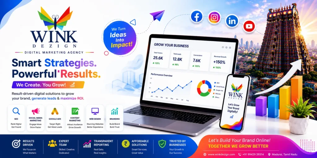 Best Website Design Company Madurai Winkdezign Digital Marketing Agency