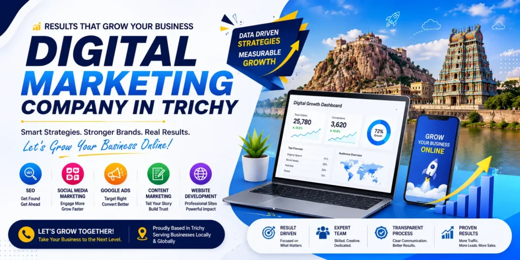 Best Website Design Company Madurai Digital Marketing Company in Trichy