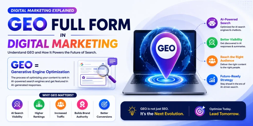 Best Website Design Company Madurai GEO Full Form in Digital Marketing
