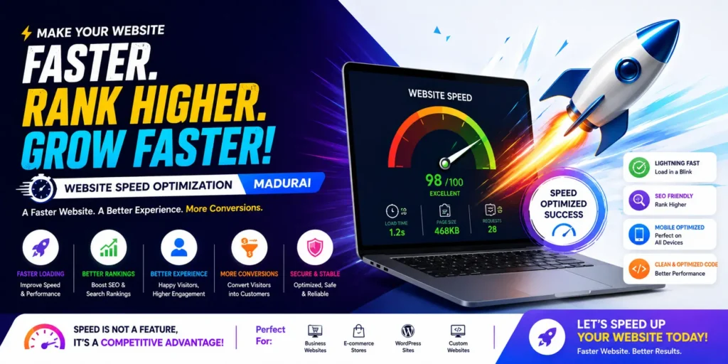 Best Website Design Company Madurai Website Speed Optimization Madurai