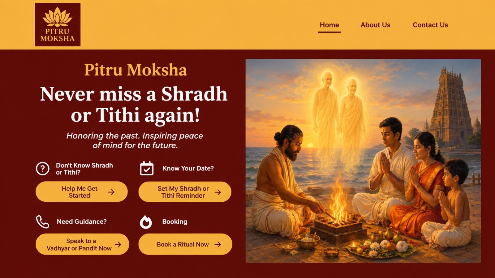 Pitru Moksha Website