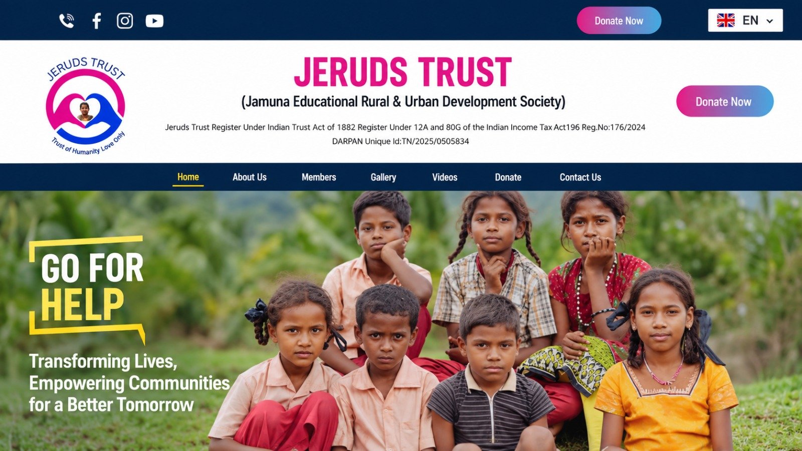 Jeruds Trust Website