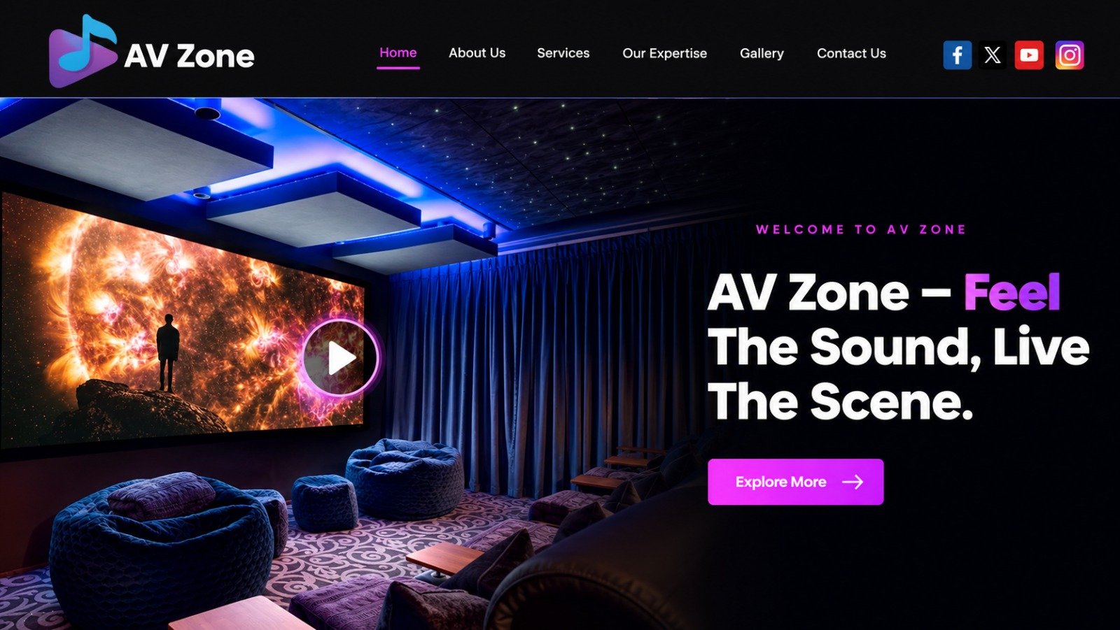 Avzone MDU Website