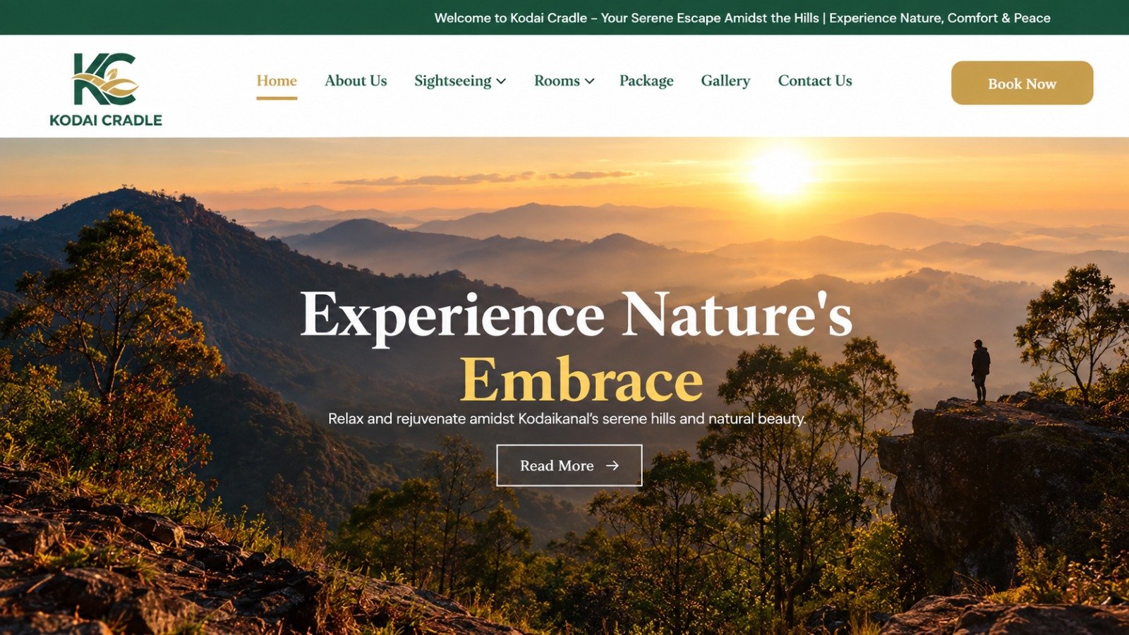 Kodai Cradle Website