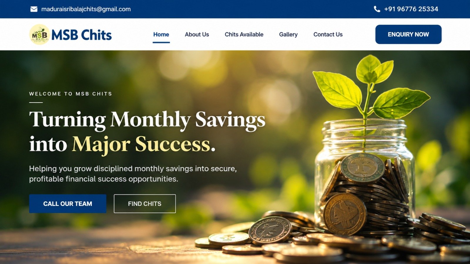 MSB Chits Website