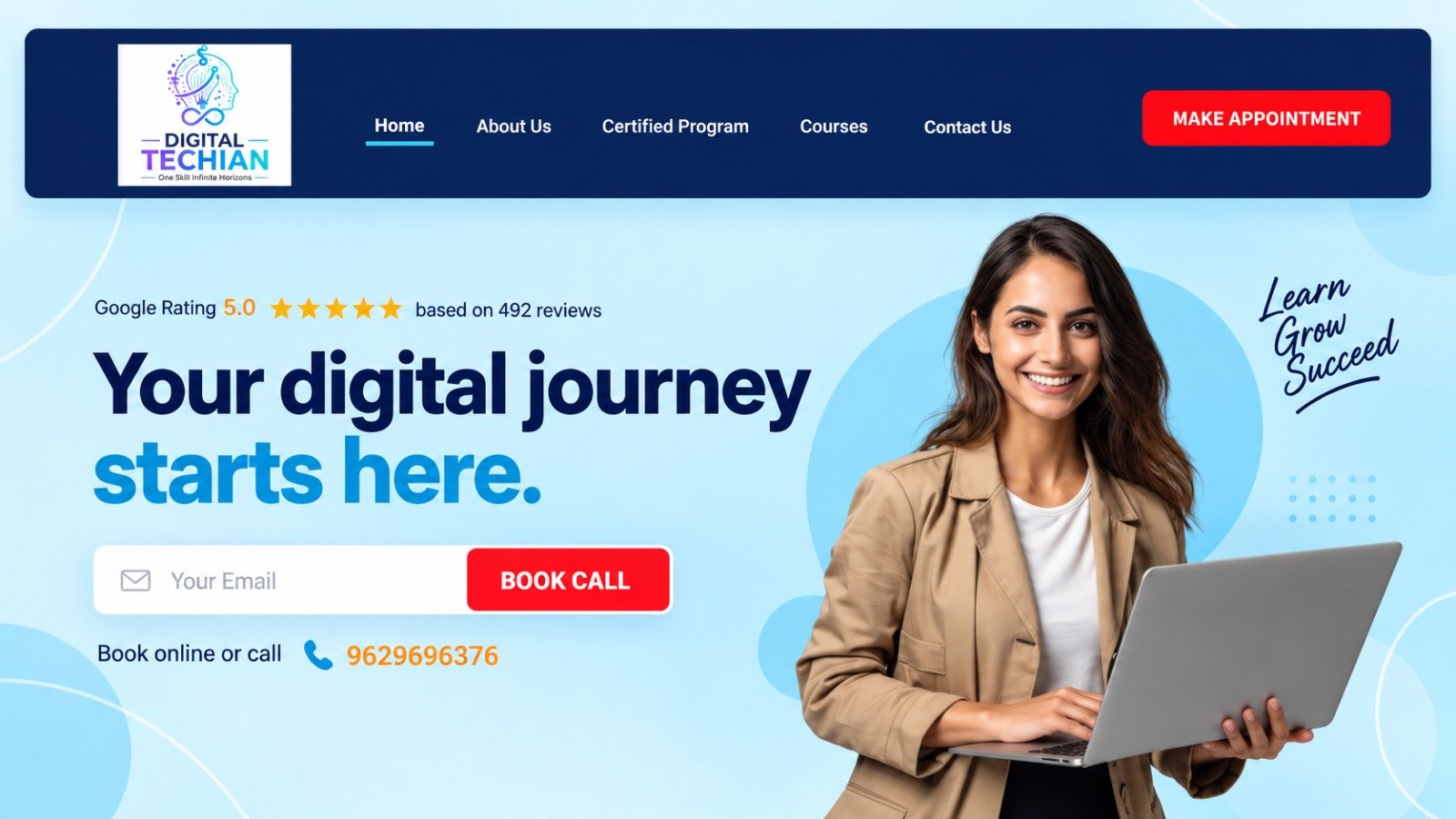 Digital Techian Website